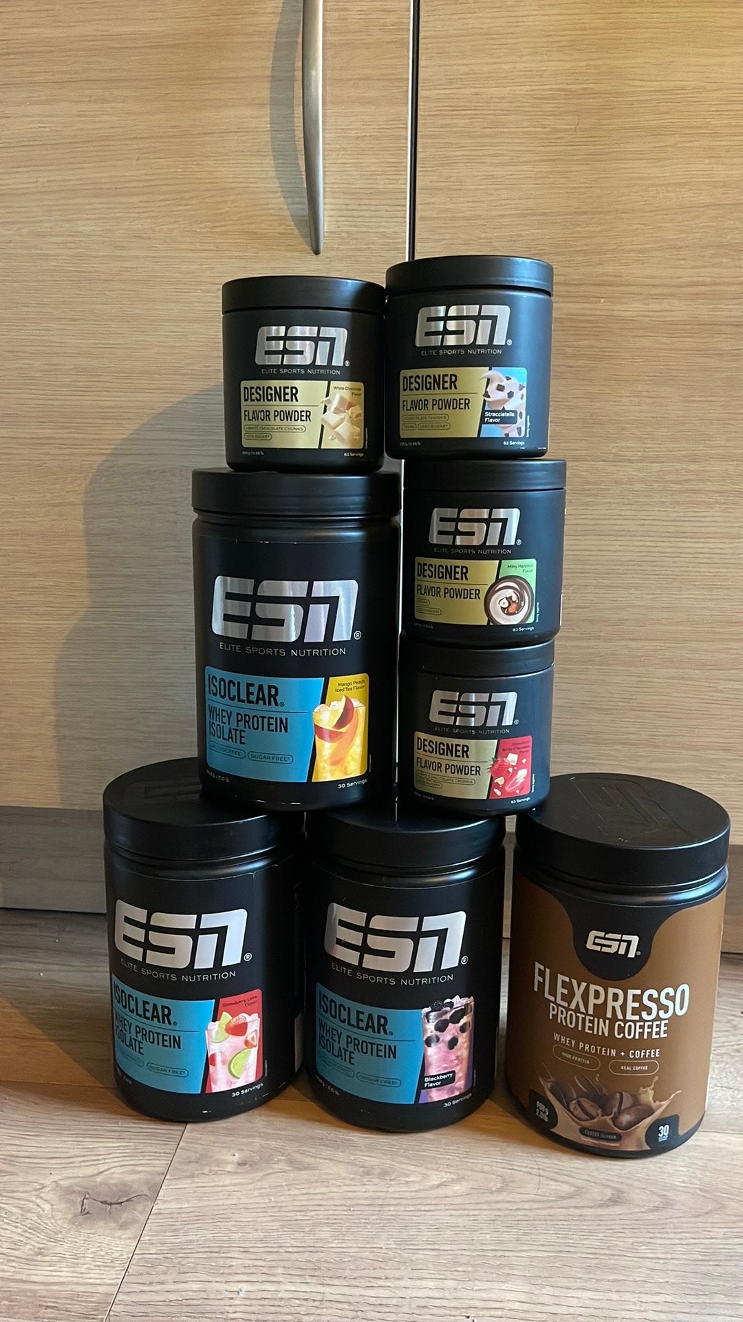 ESN producten - clear whey, proteine koffie, flavor powder, Ophalen, Zo goed als nieuw, Poeder of Drank