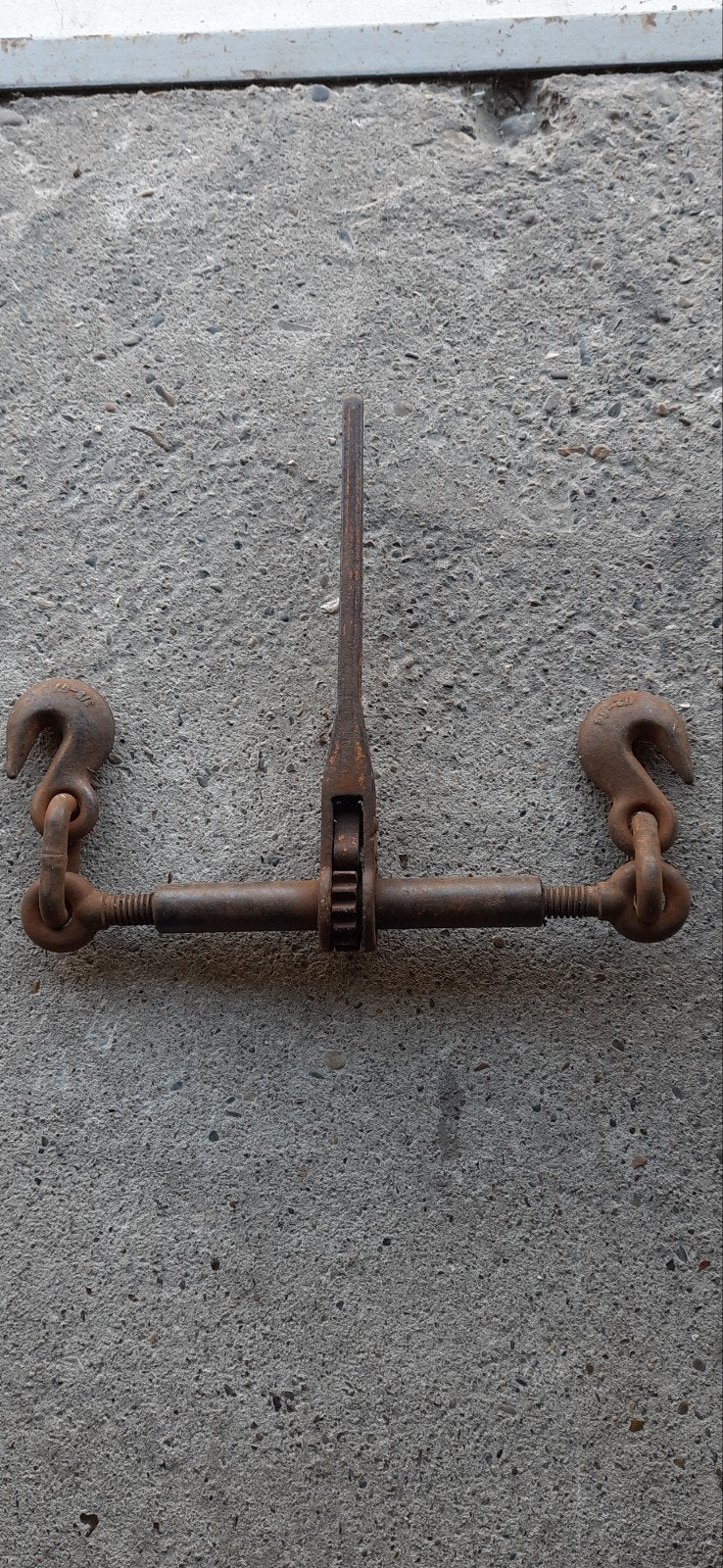 Ladingsspanner ratel met ketting en haken super stevig, Doe-het-zelf en Verbouw, IJzerwaren en Bevestigingsmiddelen, Ophalen of Verzenden