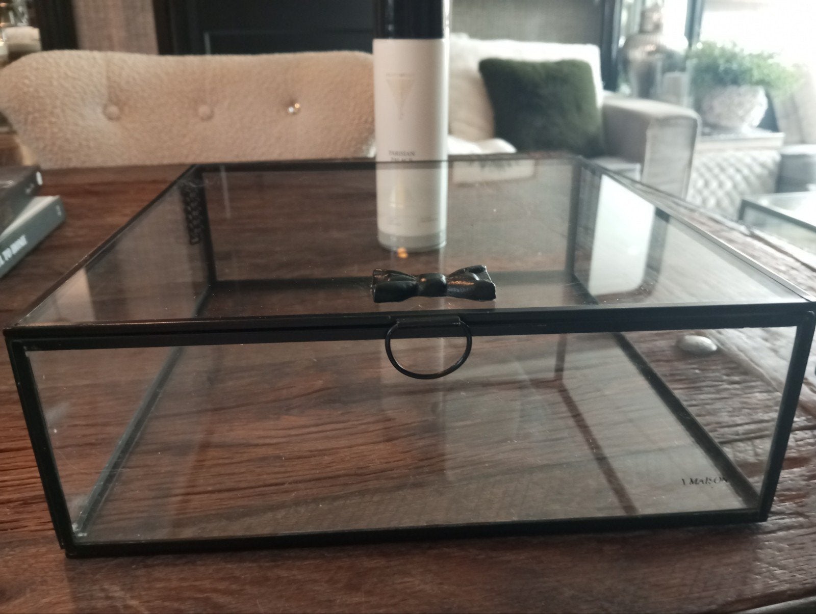 Riviera Maison show case box, Ophalen of Verzenden, Zo goed als nieuw, Metaal