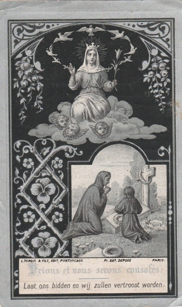 v haaren-maas-martens-timmermans, Ophalen of Verzenden, Bidprentje