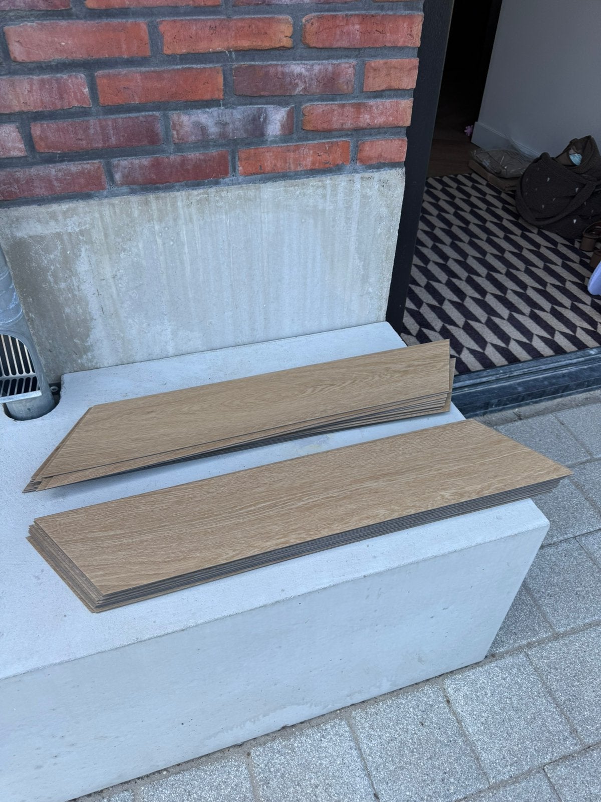 Pvc hongaarse punt deel A+B, Kunststof, 50 tot 150 cm, Overige typen, Ophalen of Verzenden