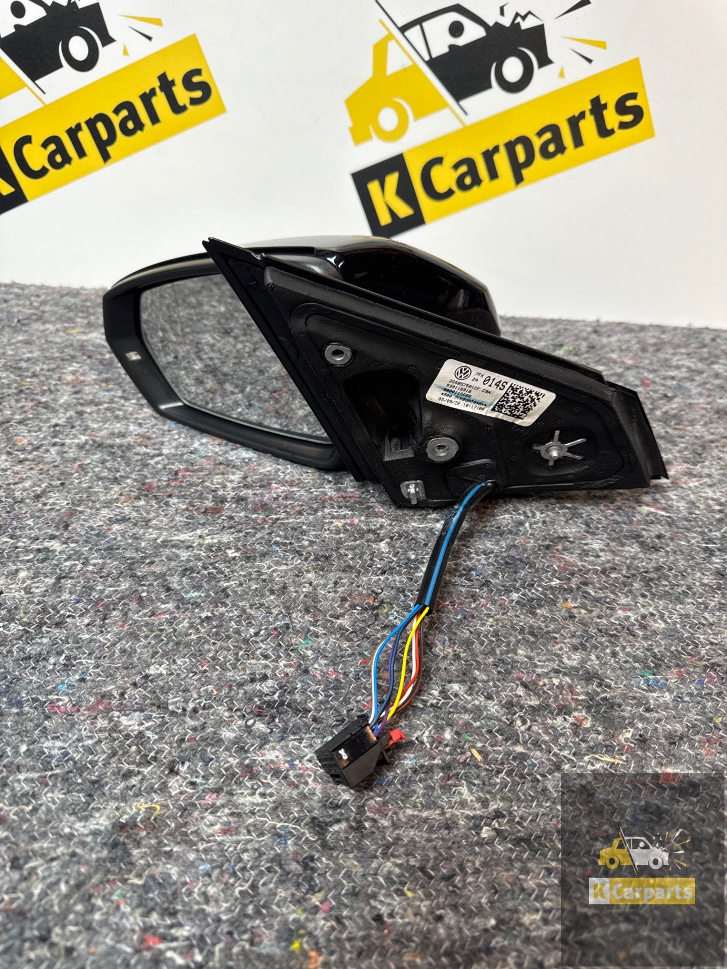 Volkswagen Polo 2G linker buitenspiegel 2GA857501AR 8Pin