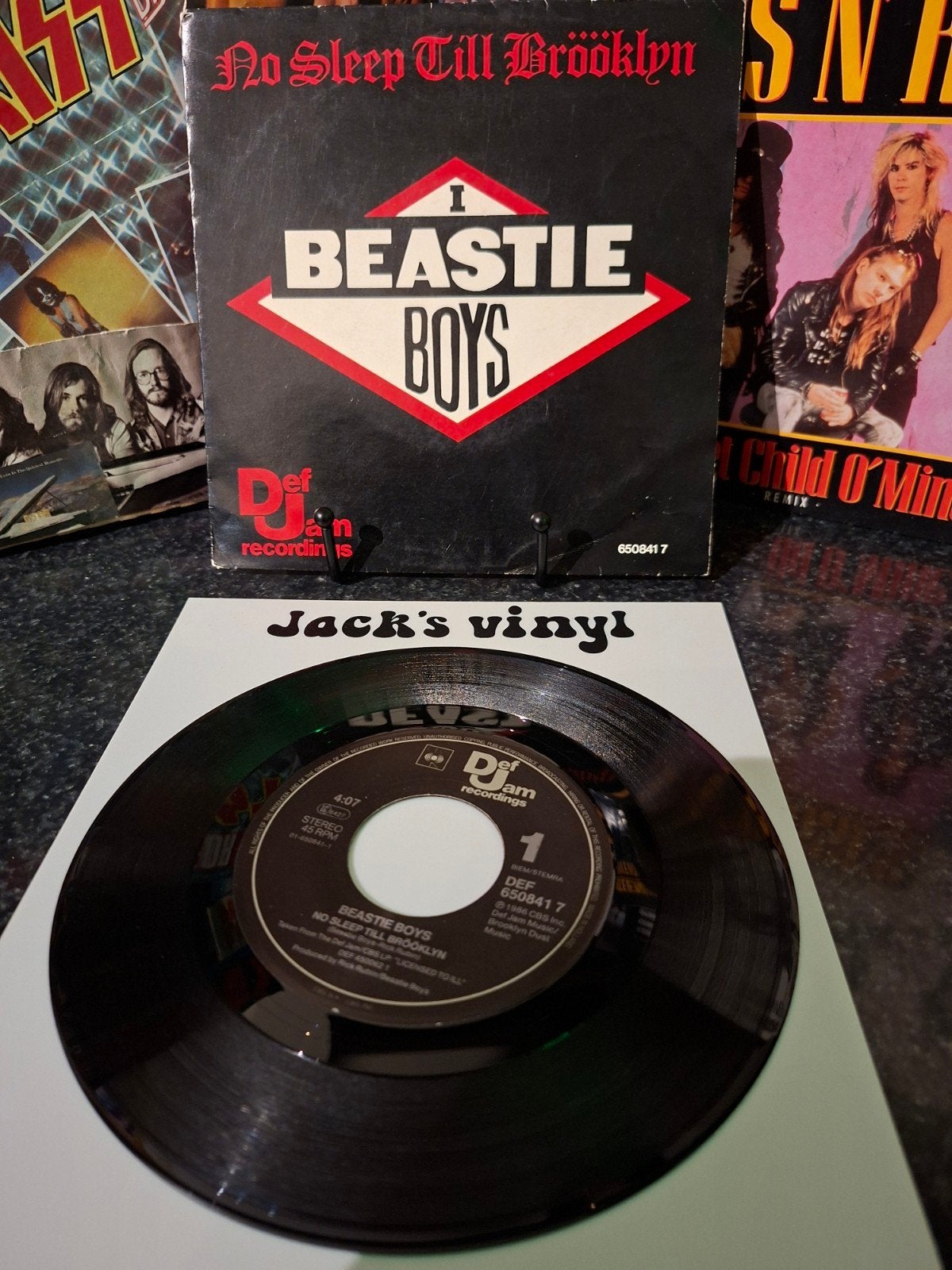 Beastie Boys - No Sleep Till Brooklyn  1987, 7 inch, Ophalen of Verzenden, Overige typen, Fotohoes