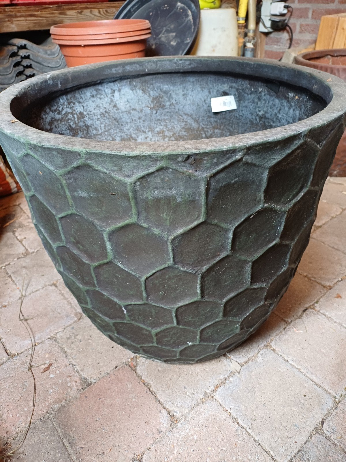 Overpot binnenplant, Tuin en Terras, Ophalen, Rond, Minder dan 30 cm