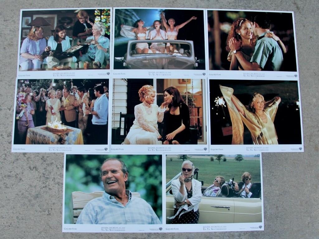Divine  Secrets of the  Ya-Ya  Sisterhood    lobbycards set., Verzenden, Nieuw, A1 t/m A3, Film en Tv