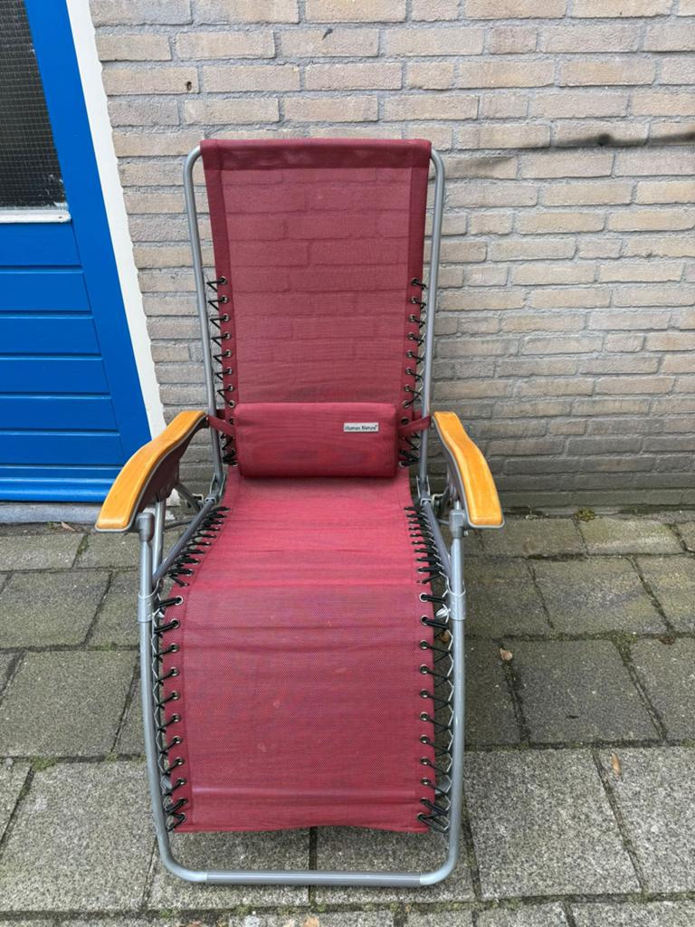 ANWB Extra Brede Campingstoel - Comfortabel & Stevig, Caravans en Kamperen, Ophalen of Verzenden, Gebruikt, Campingkast