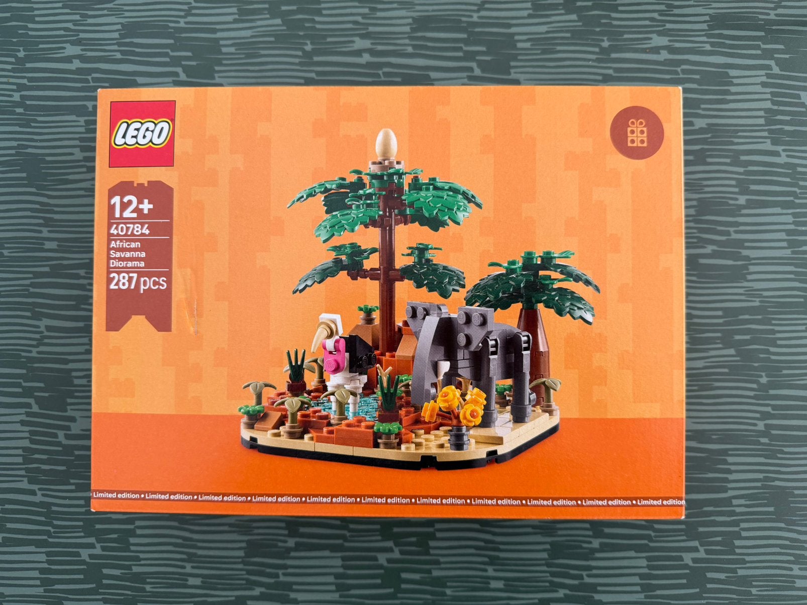 Lego - African Savanna Diorama, Ophalen, Zo goed als nieuw