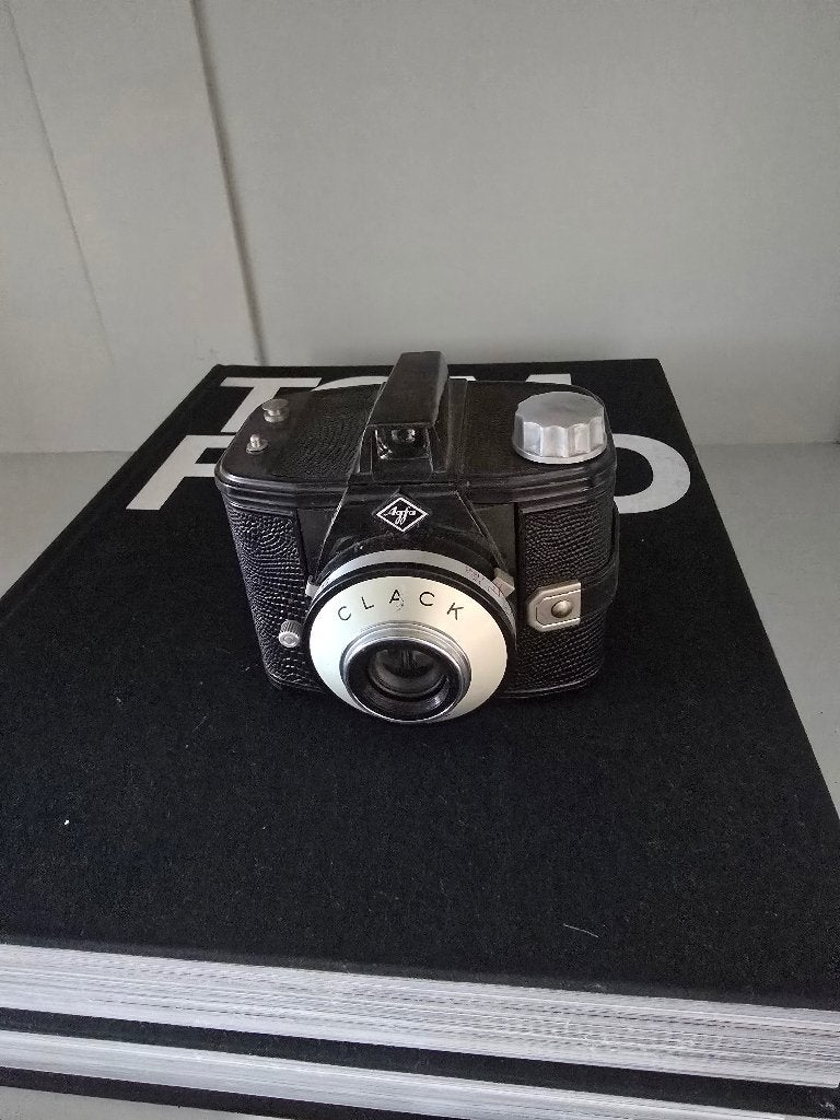 Vintage Agfa Clack camera fototoestel uit de jaren 50, Ophalen