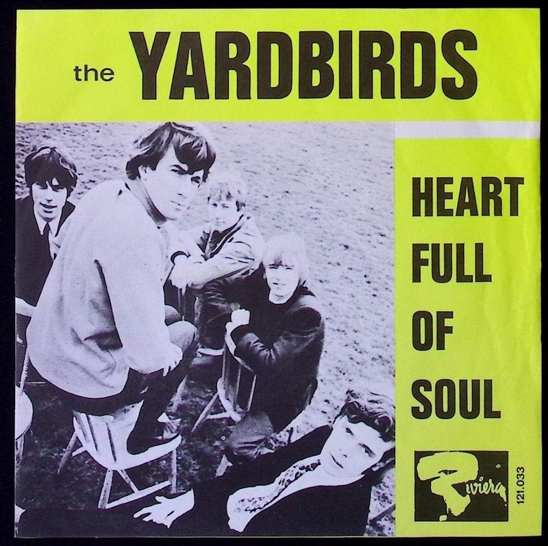 YARDBIRDS - Heart Full Of Soul Netherlands 1965 PS 45, Cd's en Dvd's, Vinyl Singles, Inclusief binnenhoes, Ophalen of Verzenden