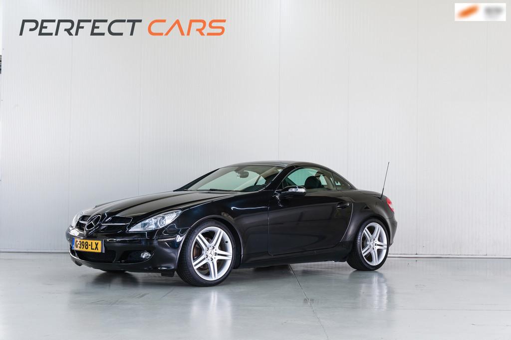 Mercedes-Benz SLK-klasse 200 K., Auto's, Automaat, Achterwielaandrijving, Zwart, 4 cilinders
