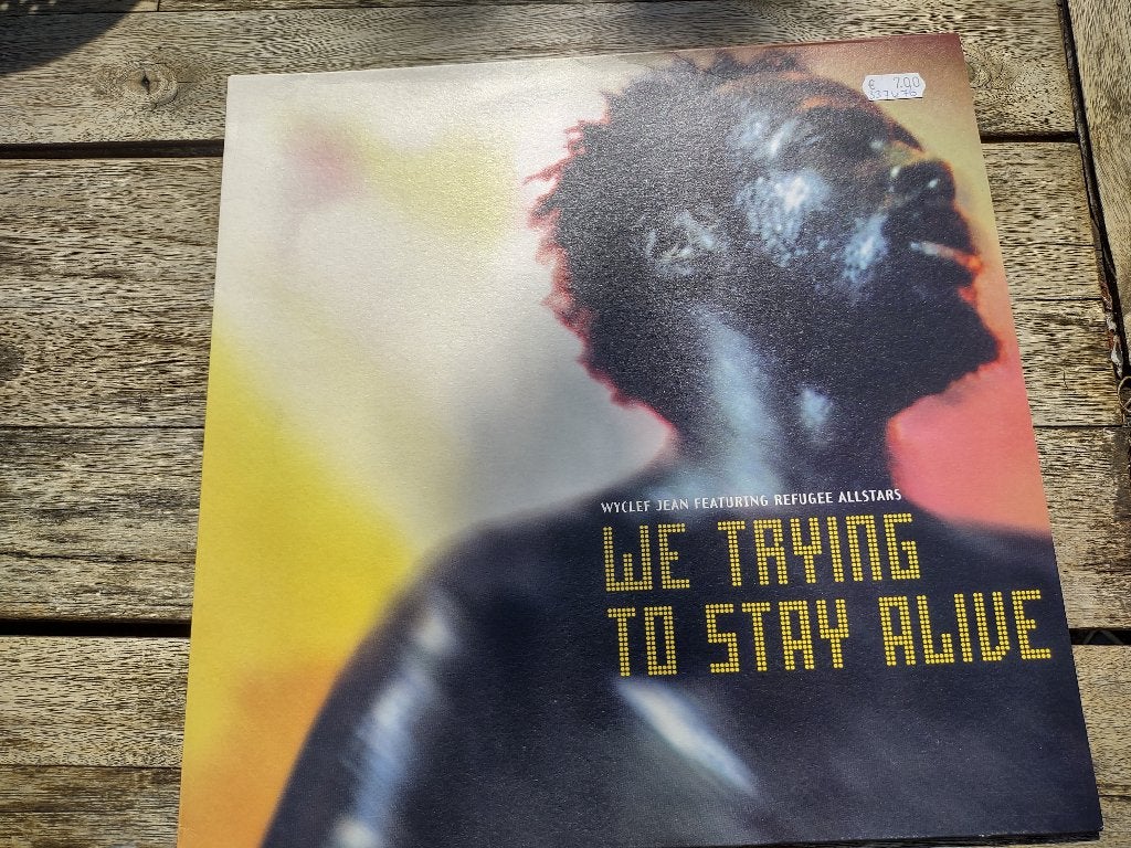 Maxi single - Wyclef Jean - We trying to stay alive, Ophalen of Verzenden, Zo goed als nieuw, Hiphop en Rap
