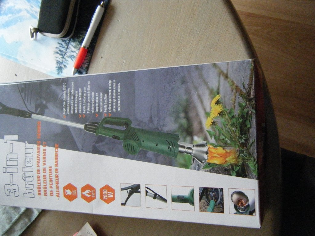 onkruid brander, Ophalen, Nieuw