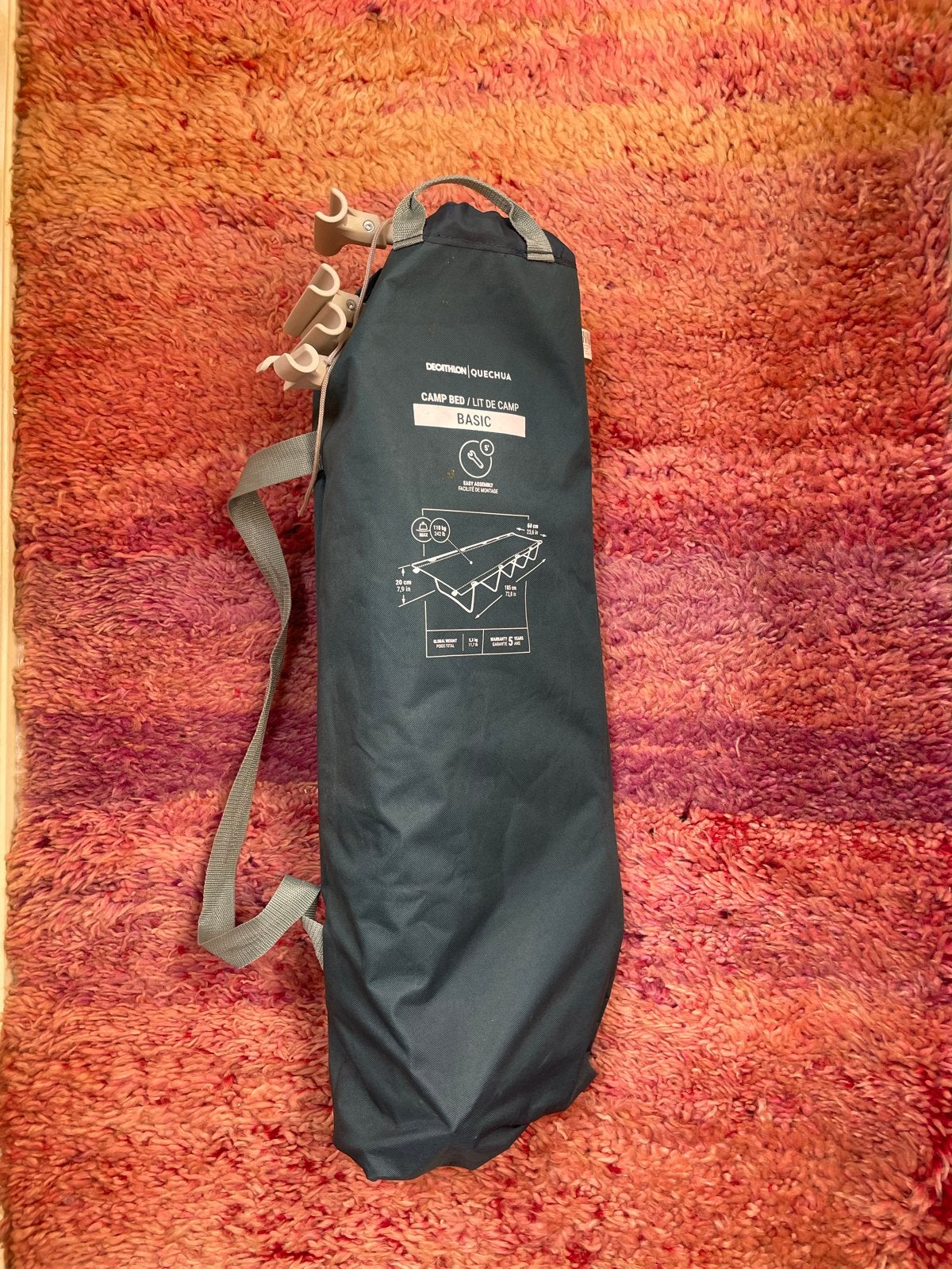 Decathlon Quechua Basic Kampeerbed - Zo goed als nieuw, Ophalen, Zo goed als nieuw