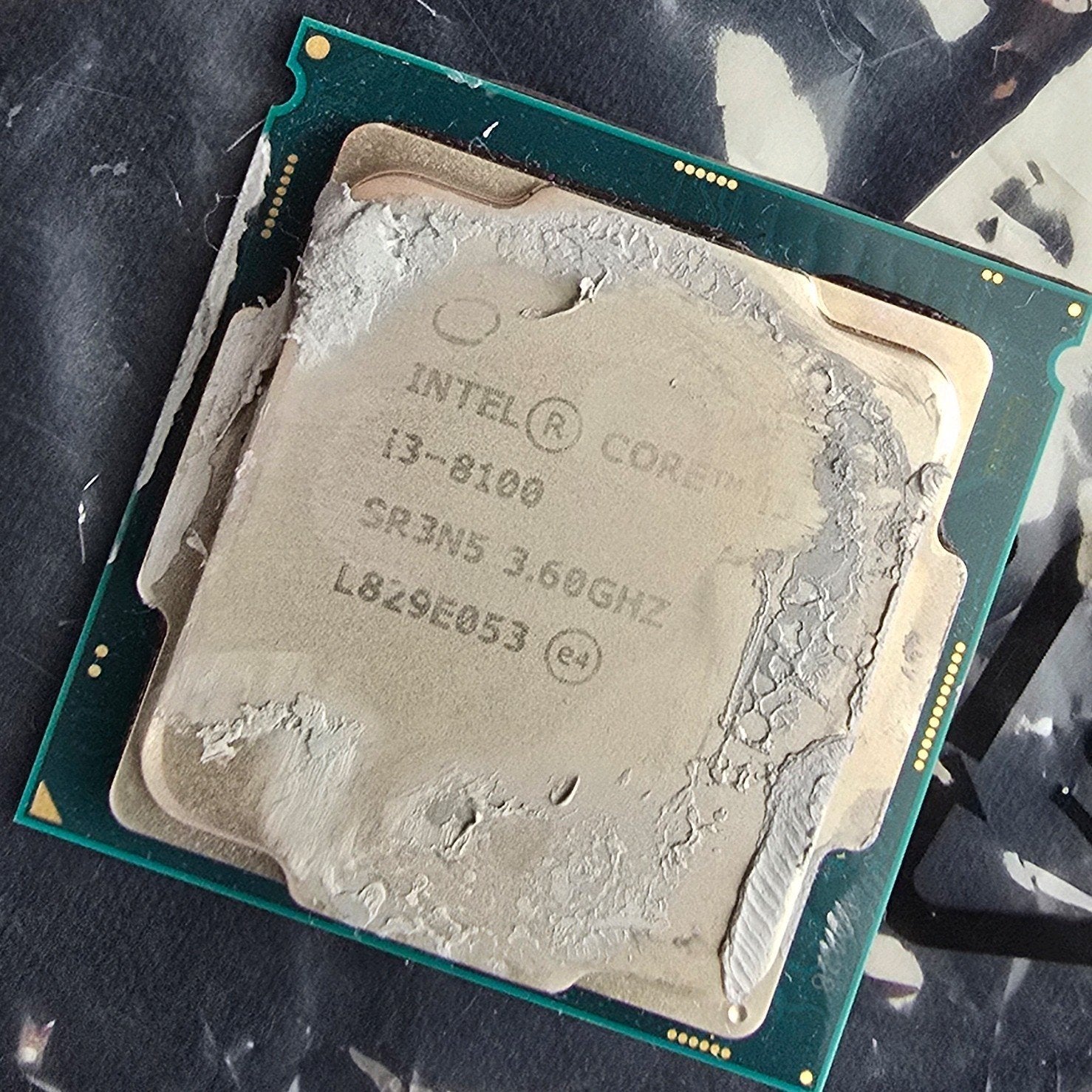 Intel Core i3-8100 Processor 3.6 GHz, LGA 1151, Gebruikt, 4-core, Ophalen of Verzenden