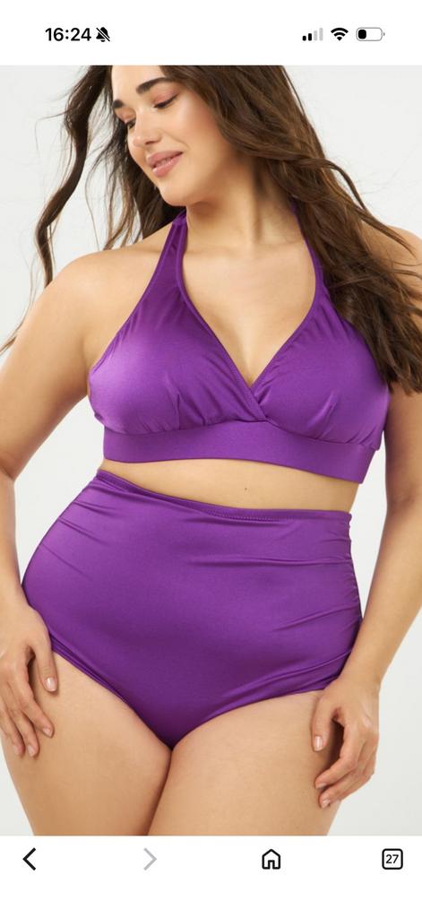MAT Fashion Bikini Maat 48-50 Paars, Kleding | Dames, Badmode en Zwemkleding, Ophalen of Verzenden, Gedragen, Paars, Bikini