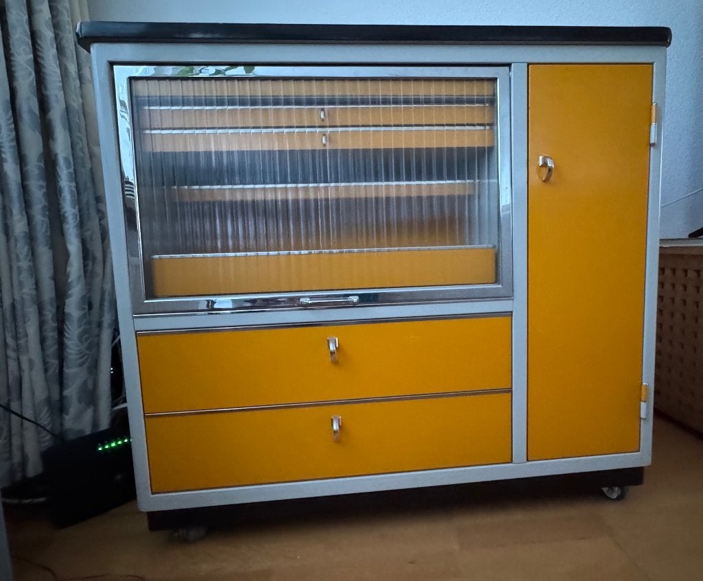 Vintage tandarts kast, Antiek en Kunst, Ophalen