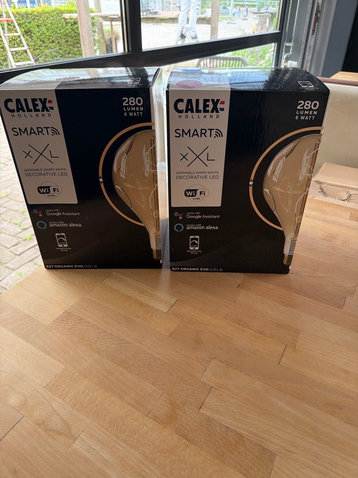 2 Nieuwe Calex Smart XXL Dimbare LED Lampen E27 Organic Evo, Ophalen, Nieuw