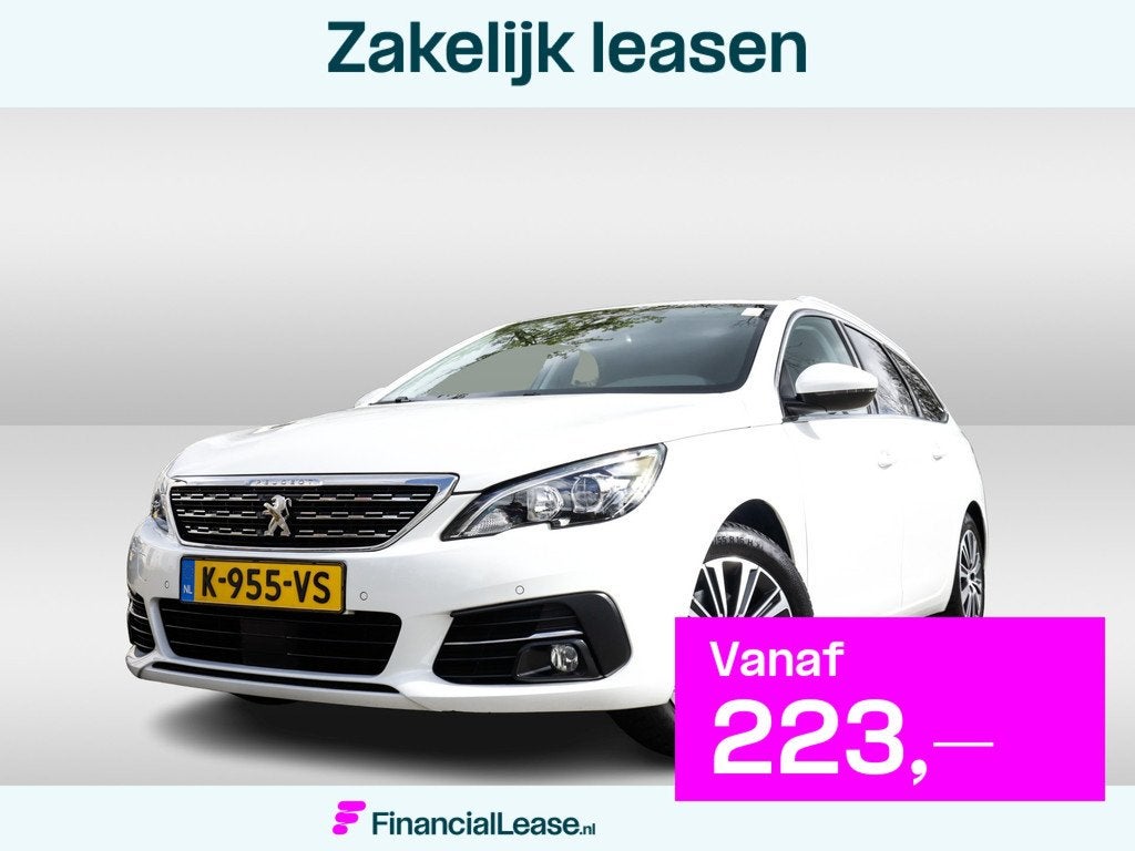 Peugeot 308 SW 1.2 PureTech Blue Lease Allure 1e-Eig. & Deal, Auto's, Peugeot, Bedrijf, Lease, Financial lease, ABS, Achteruitrijcamera