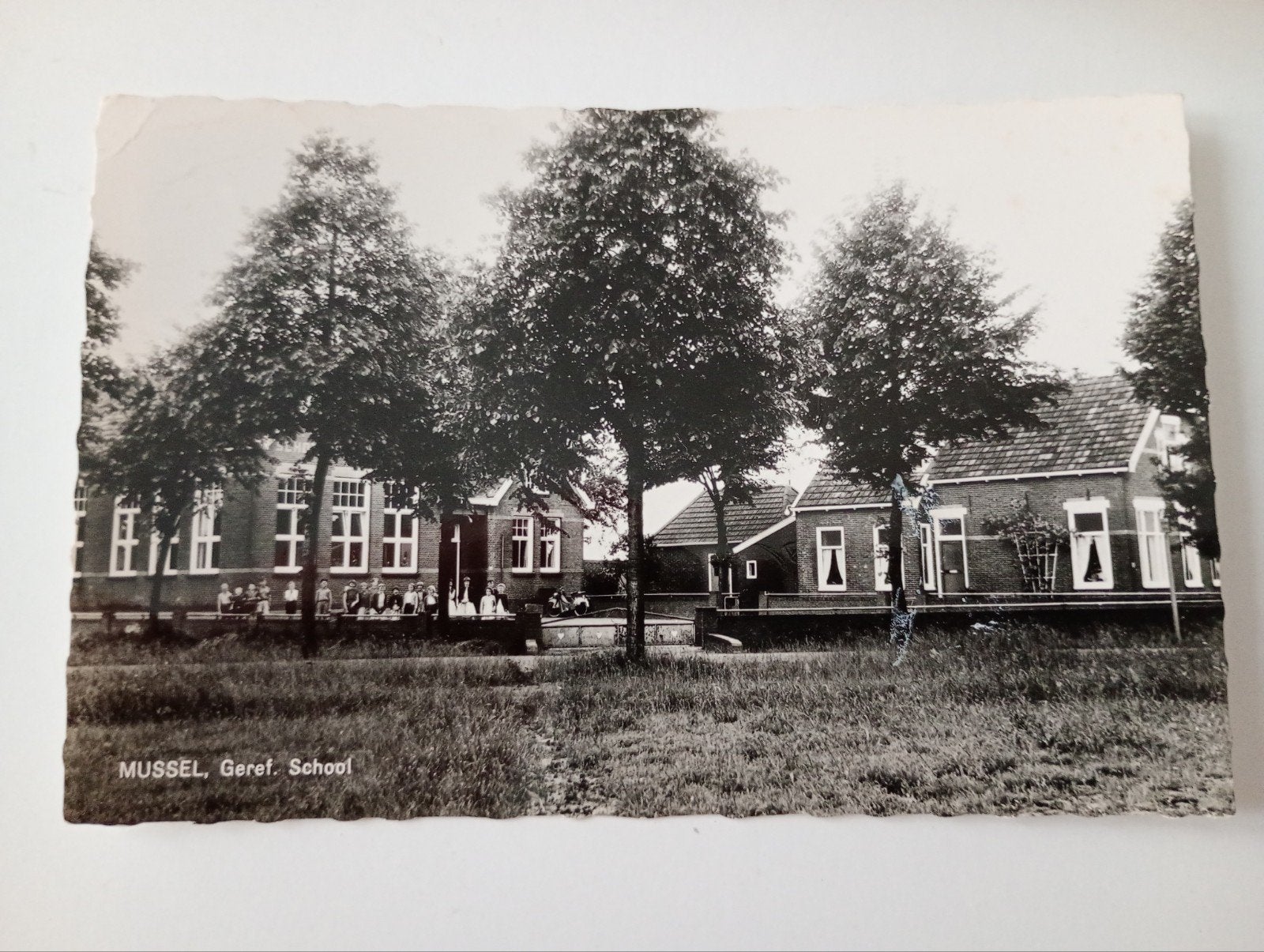 Mussel Gereformeerde School 1972, Ophalen of Verzenden, 1960 tot 1980, Gelopen, Groningen