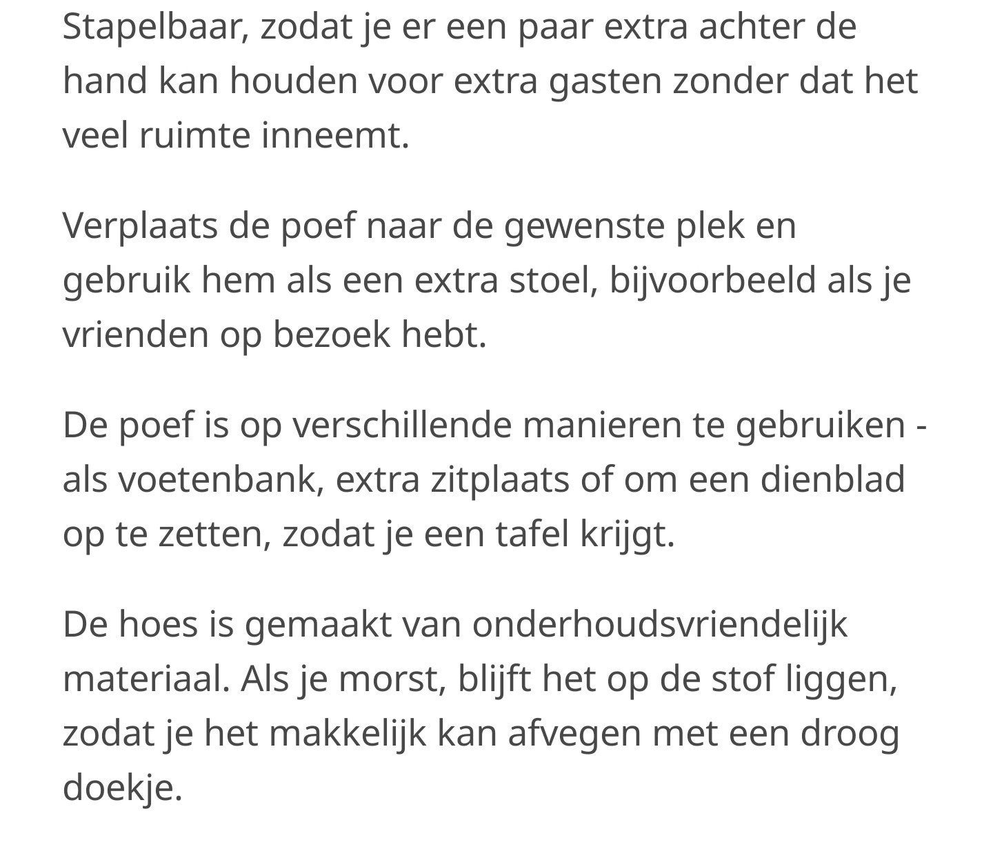 IKEA Emislöv poef - Zo goed als nieuw, Ophalen, Minder dan 50 cm, Rond, Minder dan 50 cm