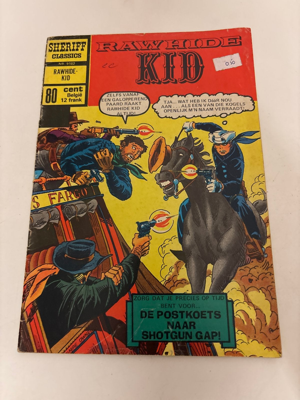 Sheriff Classics Rawhide Kid - Vintage Stripboek, Eén stripboek, Ophalen of Verzenden, Gelezen