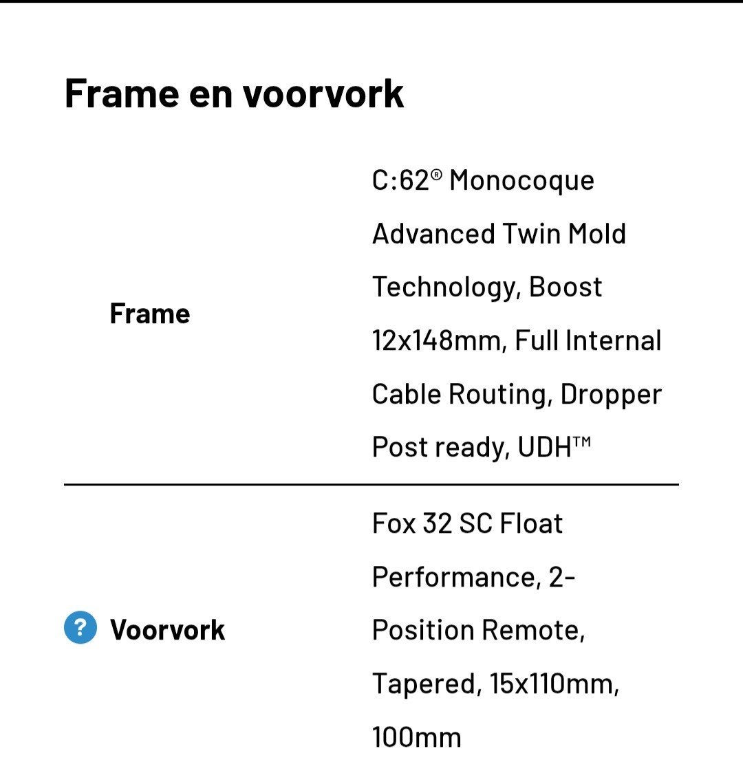 Foto 13 van Cube Reaction C62 Race/Pro XL mountainbike