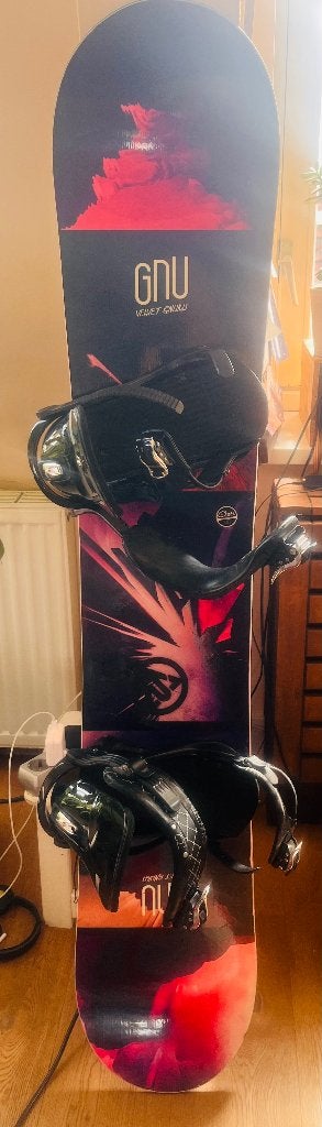 Women’s Gnu Snowboard, Ophalen, Gebruikt, Board