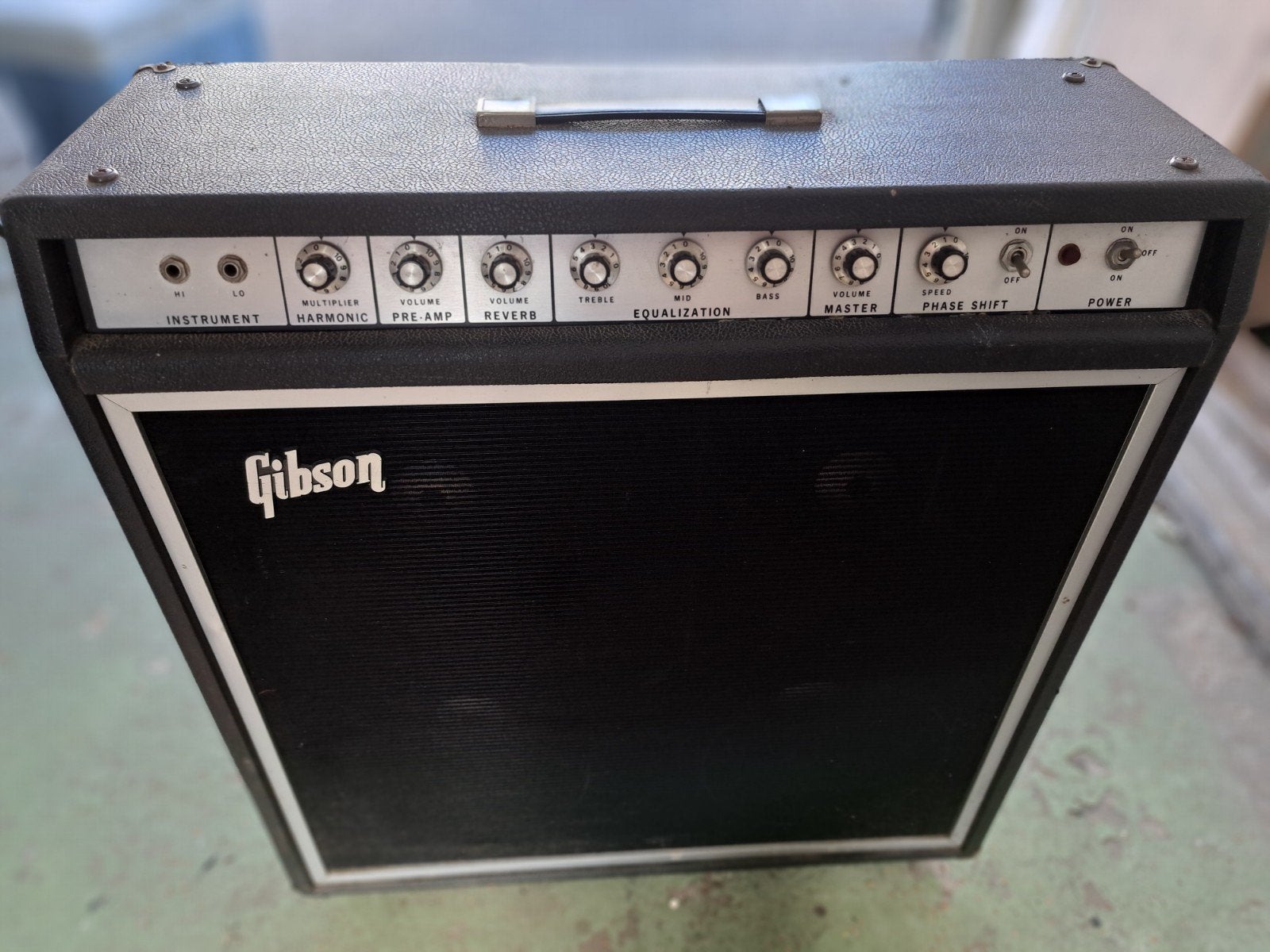 Vintage Gibson G-115 Gitaarversterker (CMI Electronics), Muziek en Instrumenten, Ophalen of Verzenden, Gebruikt, Gitaar, 100 watt of meer