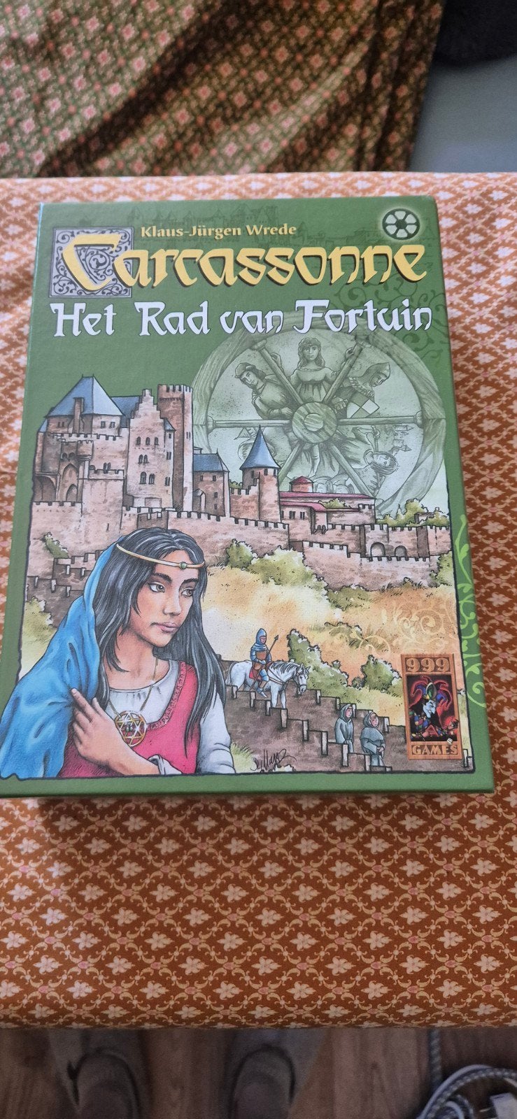 Carcassonne: Het Rad van Fortuin, Ophalen of Verzenden, Zo goed als nieuw, 999 Games