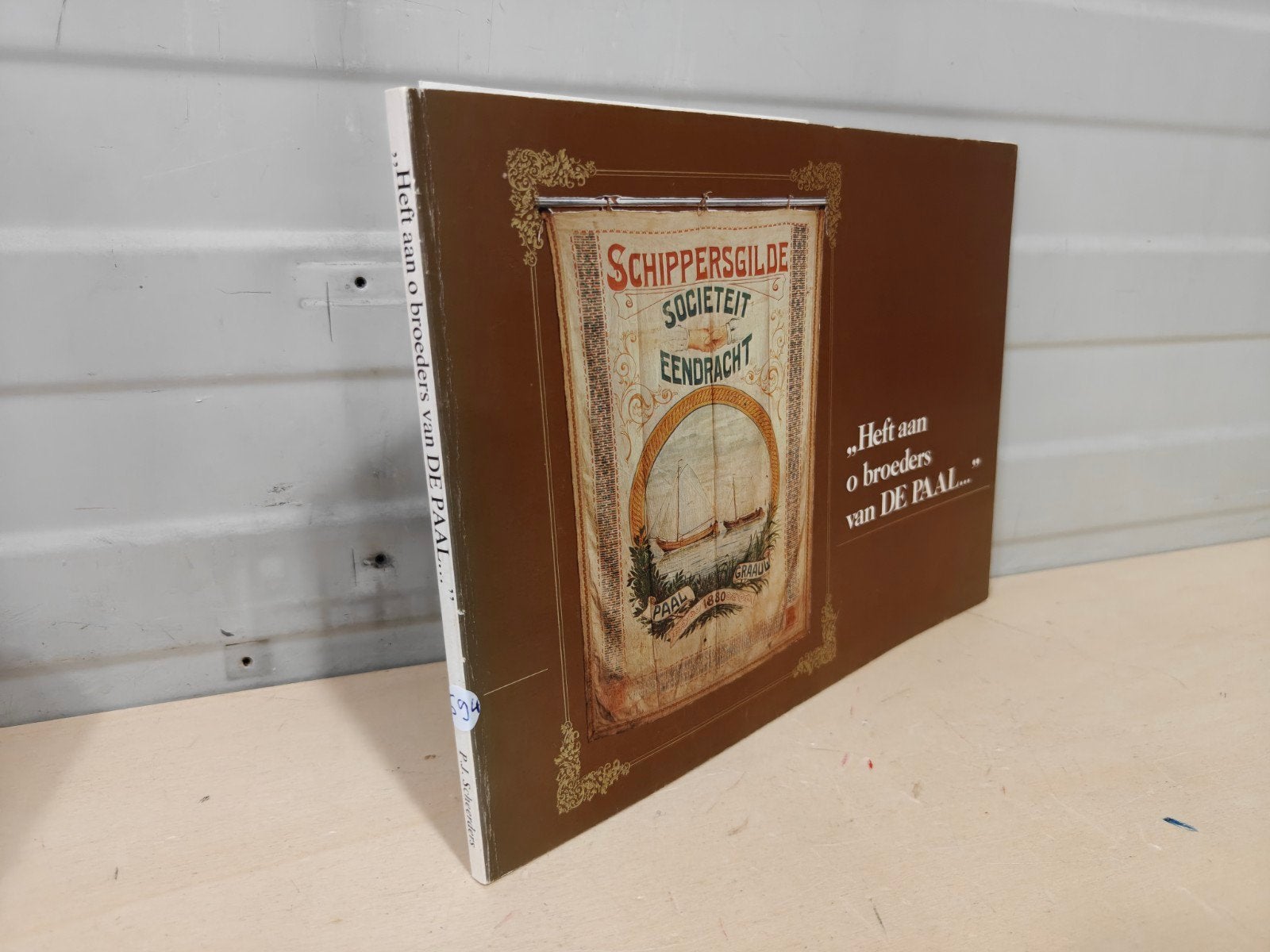 Nr. 594 Heft aan o broeders van DE PAAL., Ophalen of Verzenden, Gelezen, P.J. Scheerders.