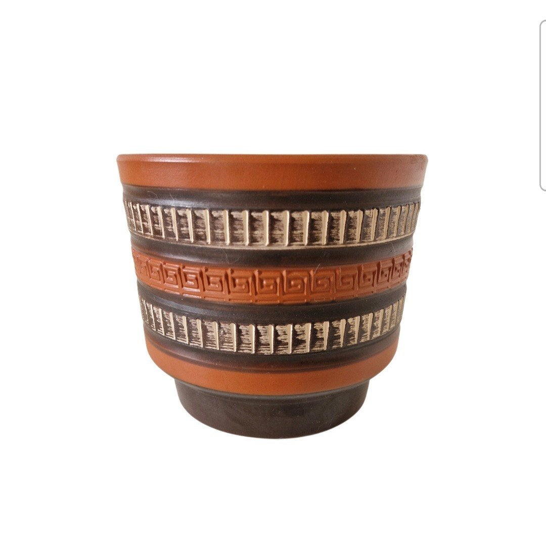 vintage keramieke bloempot voor kamerplant stekje pot, Ophalen of Verzenden, Huis en Inrichting