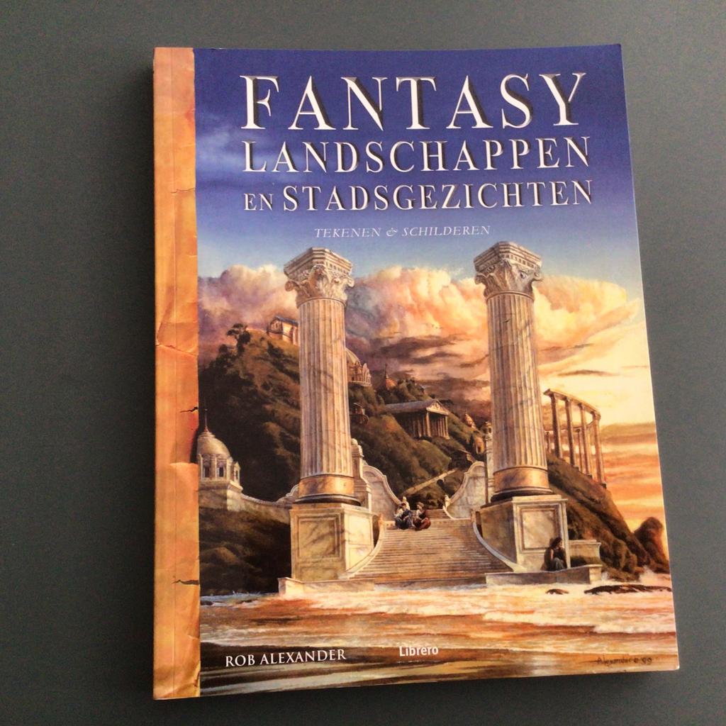 Fantasylandschappen en stadsgezichten tekenen en schilderen, Ophalen of Verzenden, Zo goed als nieuw, Tekenen en Schilderen, R. Alexander