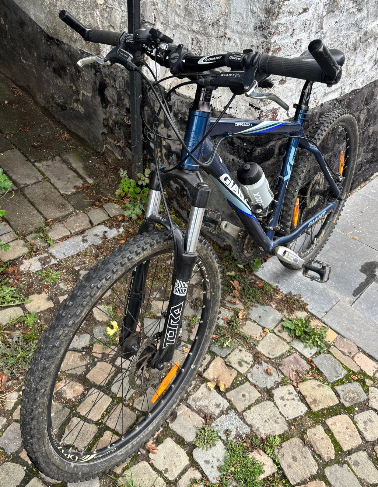 Giant Terrago 1 xc MTB Shimano verende voorvork framemaat M, Ophalen, Gebruikt, Hardtail, Heren