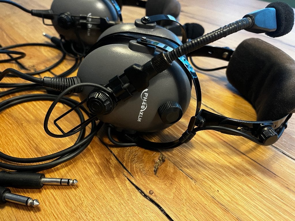 PH40XLM Vliegtuig Headsets - Set van 2