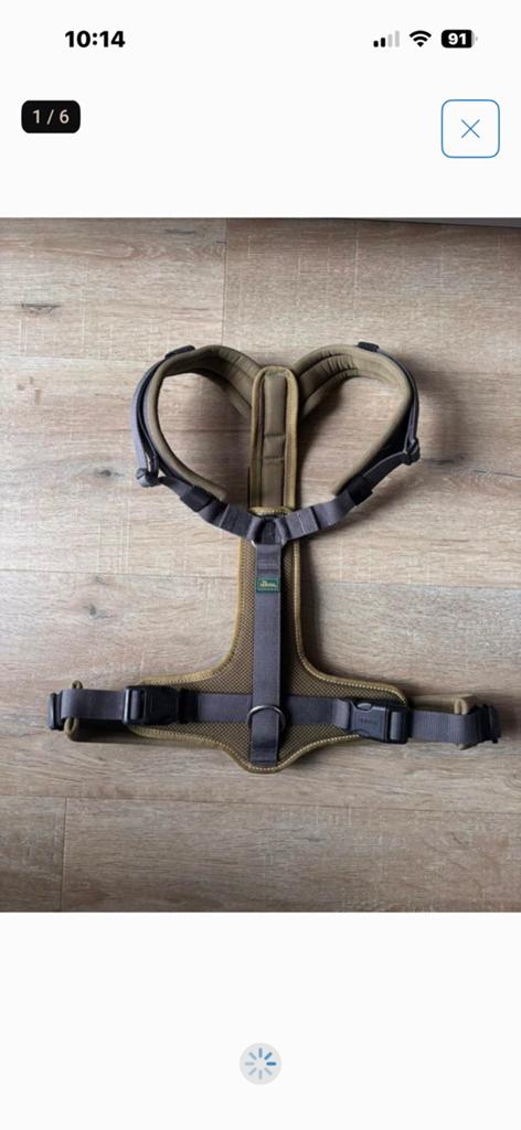 Hunter maldon maat L hondentuig, Dieren en Toebehoren, Ophalen of Verzenden, Zo goed als nieuw