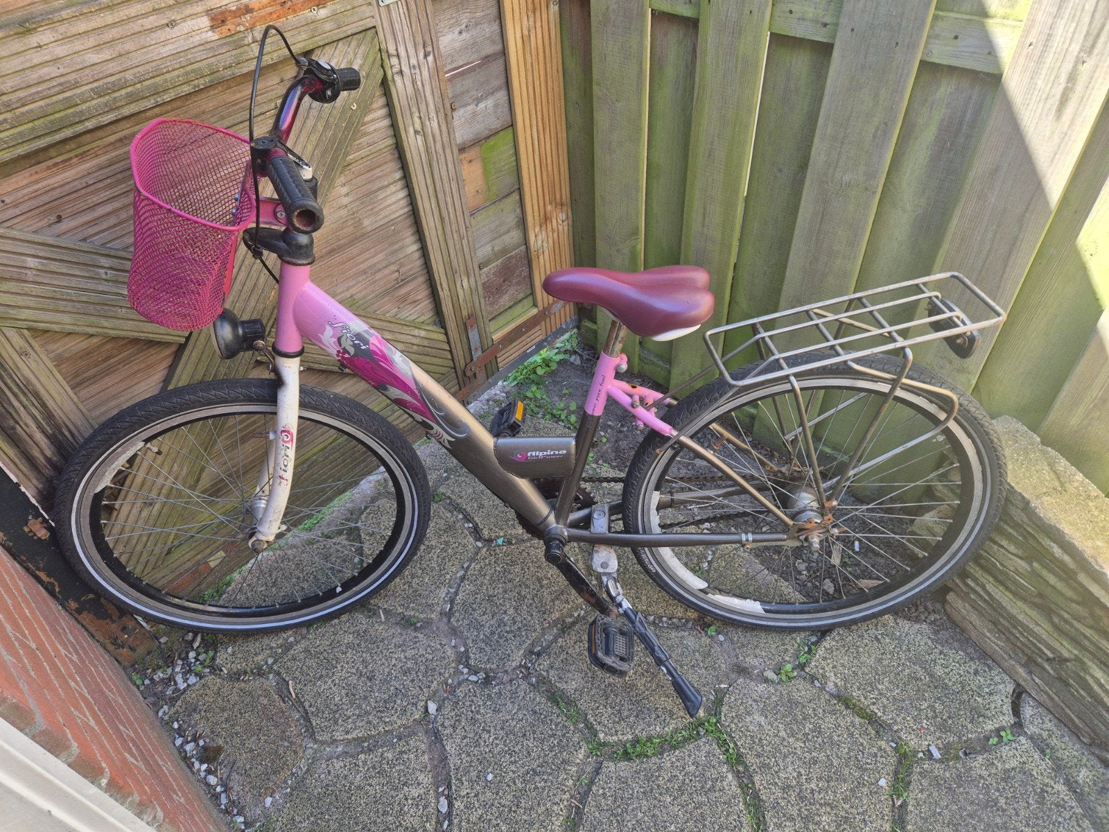 Meidenfiets 24 inch, Ophalen, Gebruikt, 24 inch