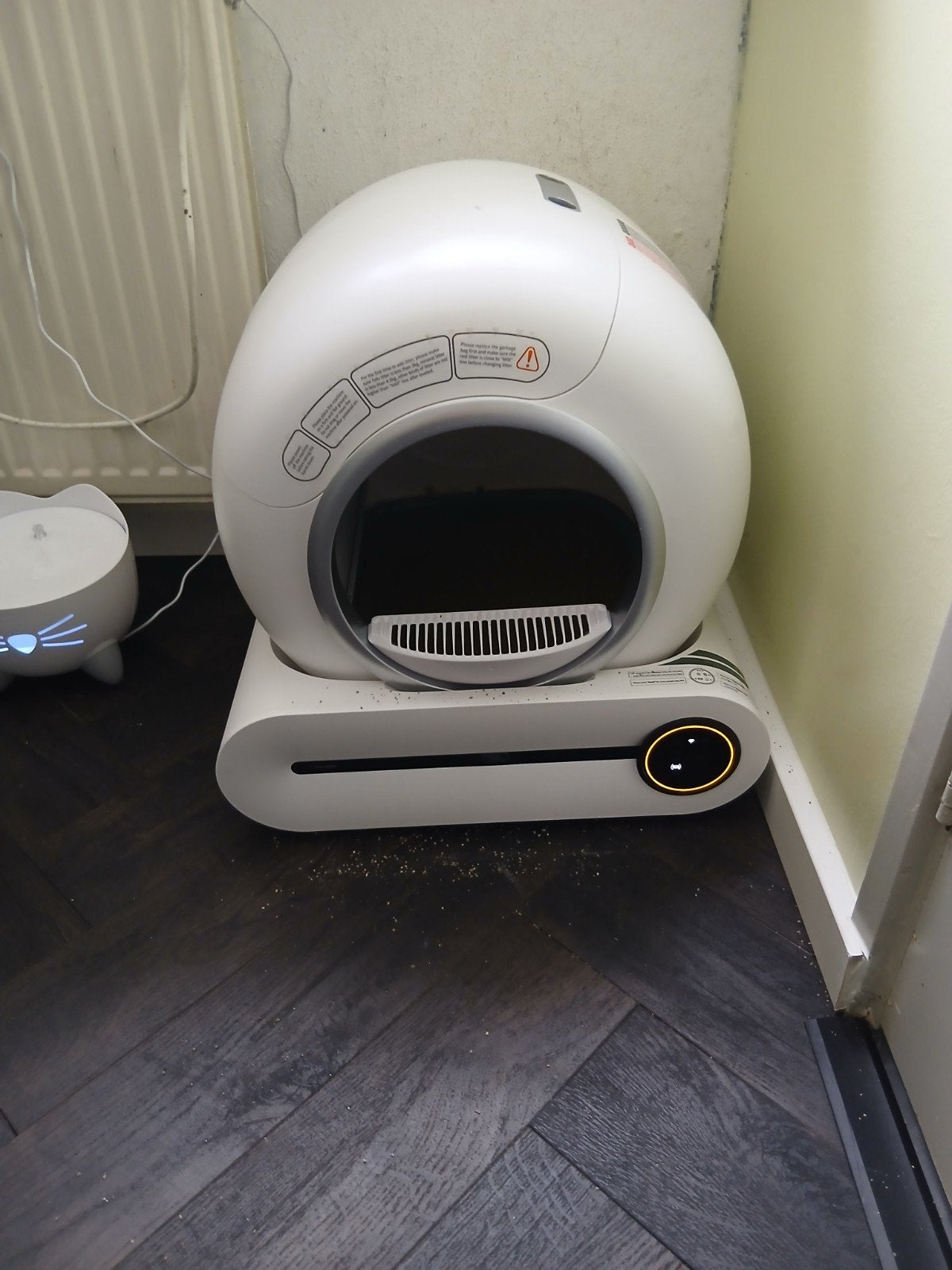 zelfreinigende kattenbak, Ophalen, Zelfreinigend, Gebruikt, Gesloten