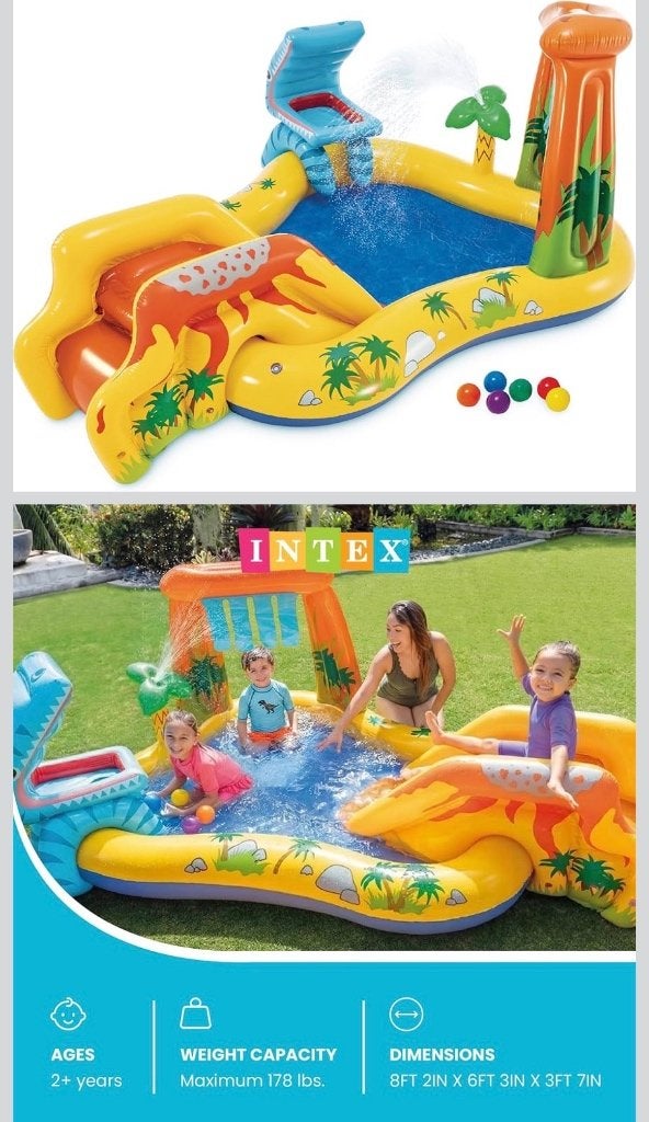 Dinosaur Water Playset, Ophalen of Verzenden, Zo goed als nieuw, Duplo