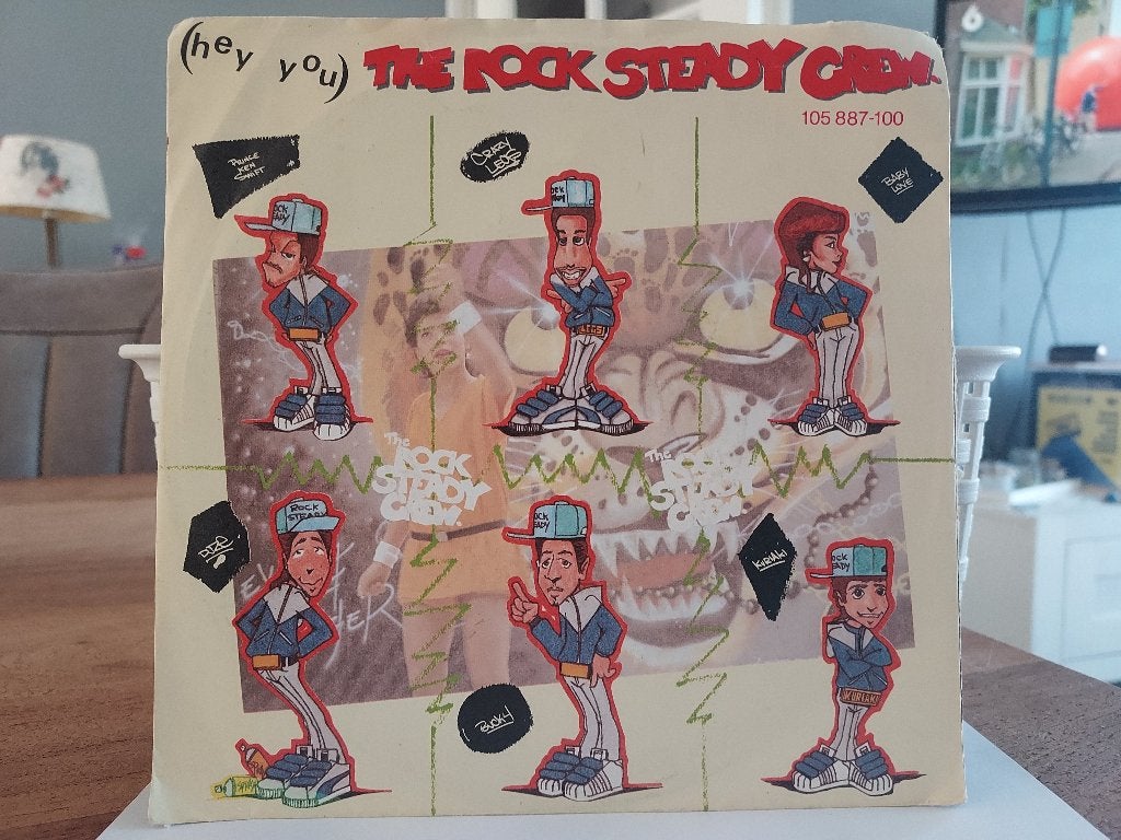 7" Single Rock Steady Crew - (Hey You) The Rock Steady Crew, Cd's en Dvd's, Vinyl Singles, Gebruikt, 7 inch, Ophalen of Verzenden