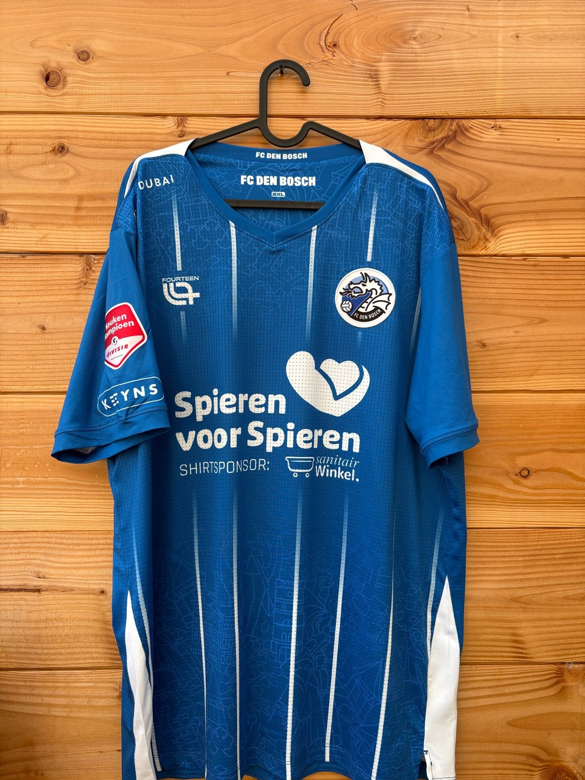 Matchworn Kees Kwakman eenmalig goede doel FC Den Bosch, Ophalen of Verzenden