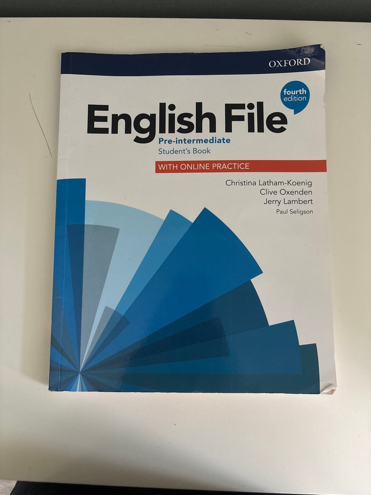 English File Pre-intermediate Student's Book 4th Ed., Ophalen of Verzenden, Alpha, Zo goed als nieuw, Overige niveaus