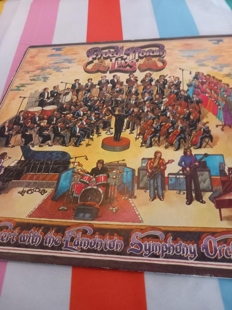 PROCOL HARUM LIVE IN CONCERT VG++, Ophalen of Verzenden, Zo goed als nieuw, 12 inch