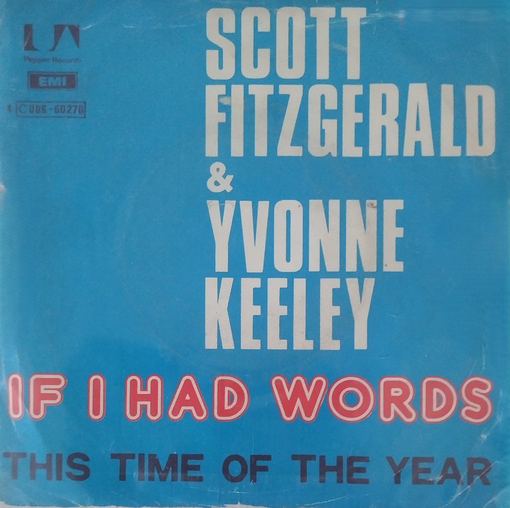 Scott Fitzgerald & Yvonne Keeley - If i had words, 7 inch, Zo goed als nieuw, Pop, Overige typen