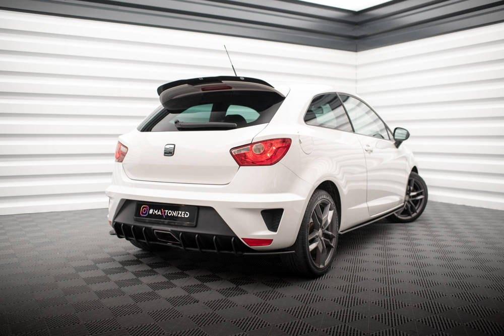 Race Voorlip sideskirt diffuser splitter - Seat Ibiza 08-12, Ophalen of Verzenden