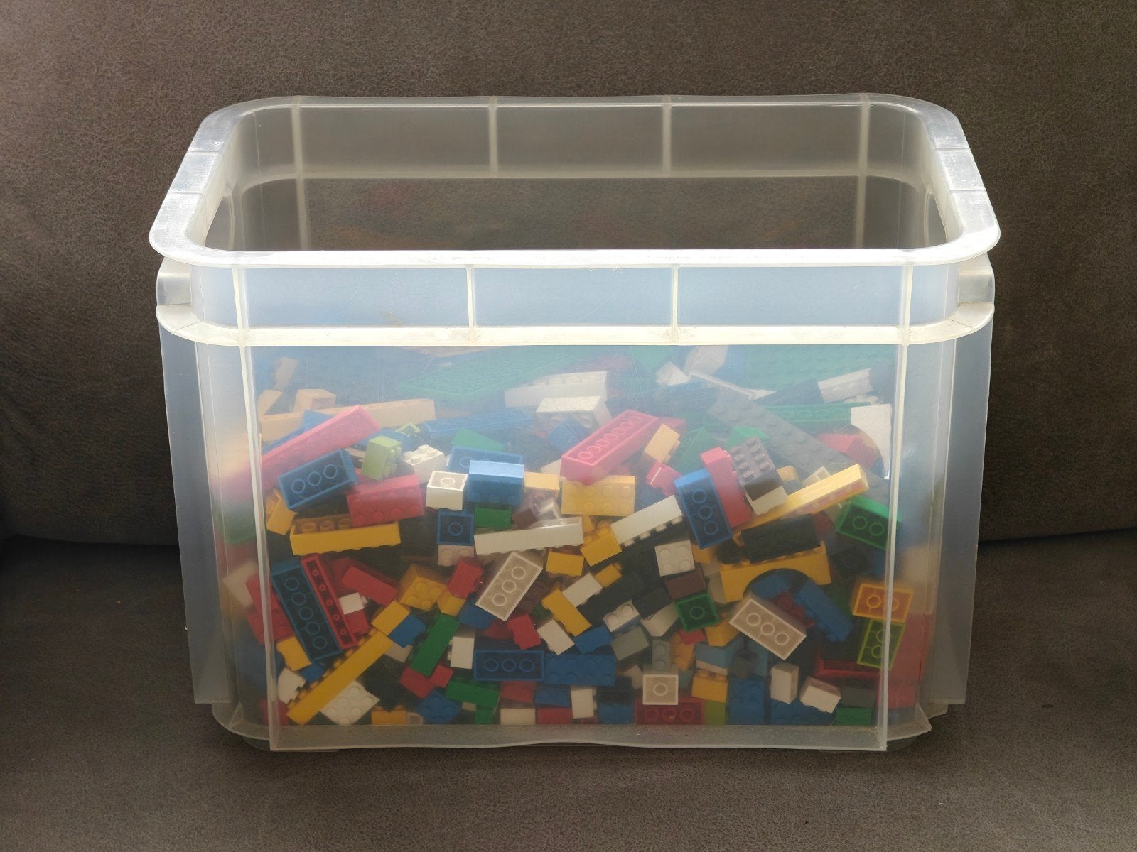 Partij LEGO en Duplo met grondplaten, Kinderen en Baby's, Speelgoed | Duplo en Lego, Ophalen, Gebruikt, Duplo, Losse stenen
