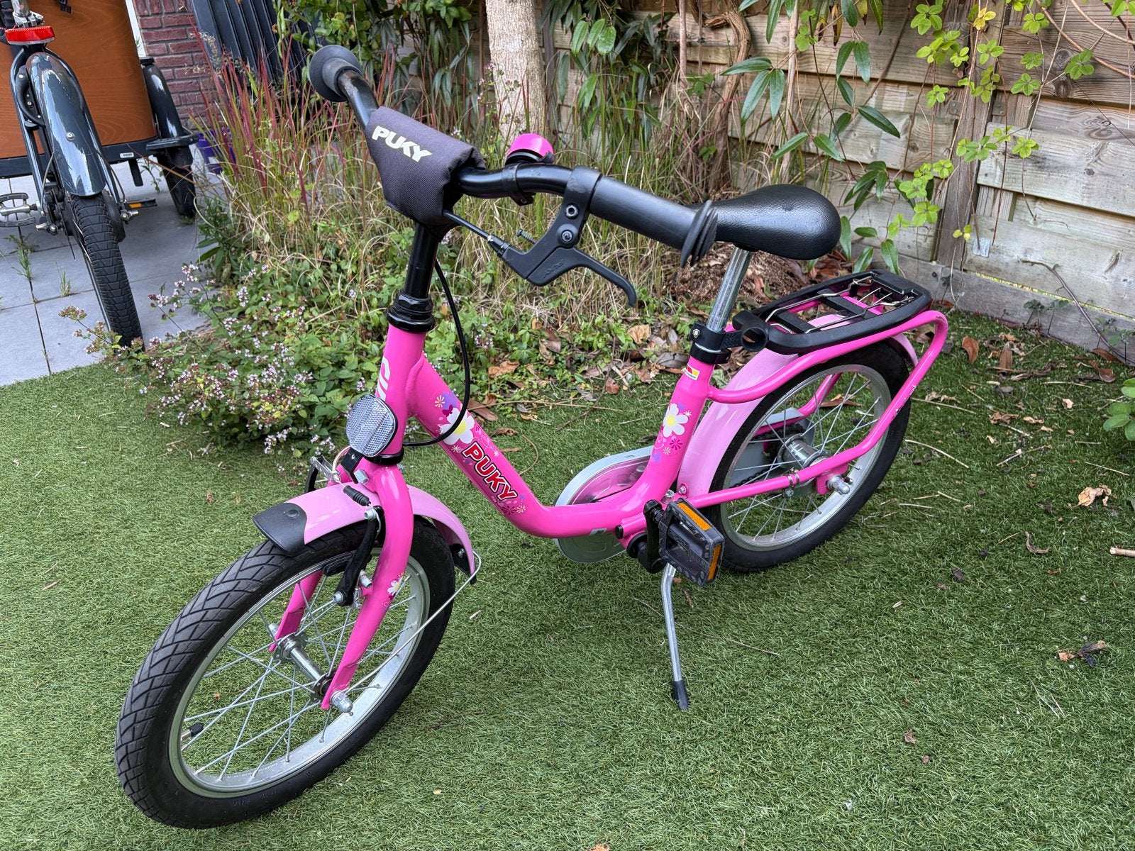 Puky kinderfiets 16 inch roze met terugtraprem, Fietsen en Brommers, Fietsen | Kinderfietsjes, Ophalen, Gebruikt, Terugtraprem