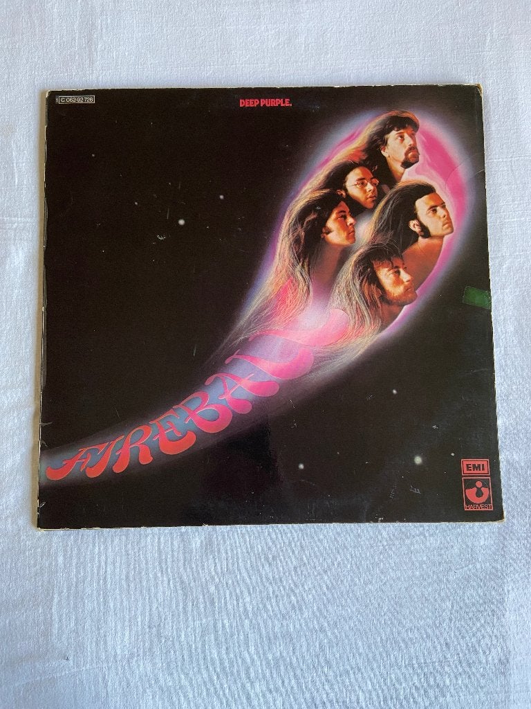 deep purple. -  fire ball, Cd's en Dvd's, LP, Gebruikt, Hard Rock, Ophalen of Verzenden