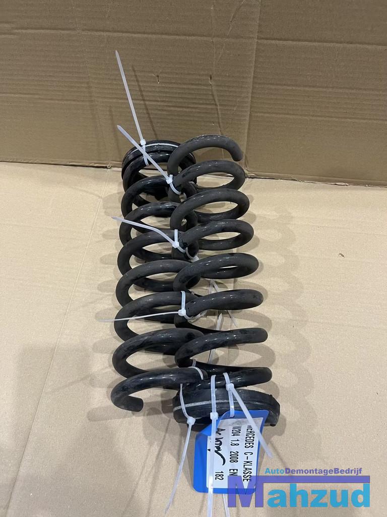 MERCEDES C KLASSE W204 spriaal achter veer set 2007-2013, Gebruikt, Mercedes-Benz AG, Mercedes-Benz, Ophalen of Verzenden