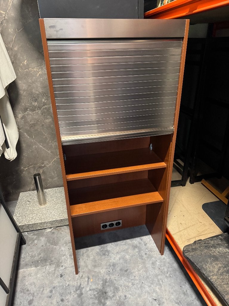 Rolkast archiefkast met stroompunten, Huis en Inrichting, Ophalen, Gebruikt, 100 tot 150 cm, 50 tot 100 cm