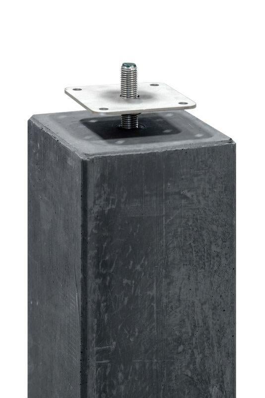 Betonpoeren incl stelplaat, draadeind en bouten div maten, Ophalen, Nieuw, Minder dan 180 cm, Palen